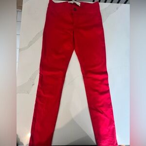 Abercrombie & Fitch Bold Red Pants